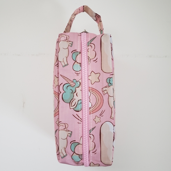 Unicorn Cosmetic Pink Bag - Picture 2 of 8